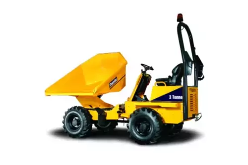 3 Tonne High Tip Skip Loading Swivel Dumper